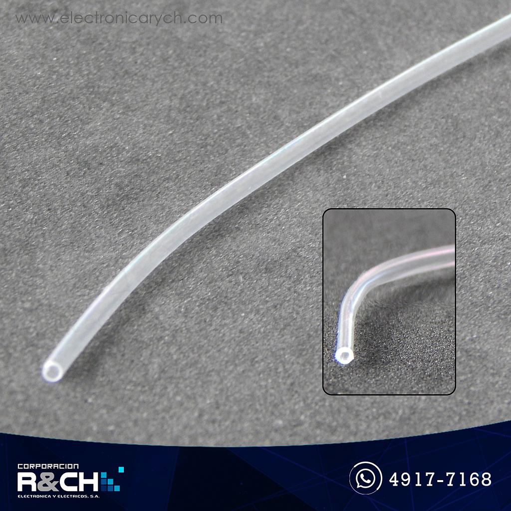 TP-1T Termoencogible Transparente 1mm. pie