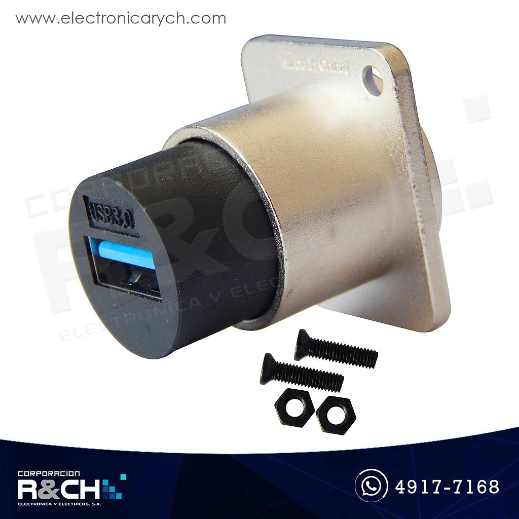 JC-USB3P Jack USB 3.0 para montaje en Panel
