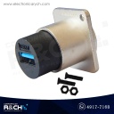 JC-USB3P Jack USB 3.0 para montaje en Panel