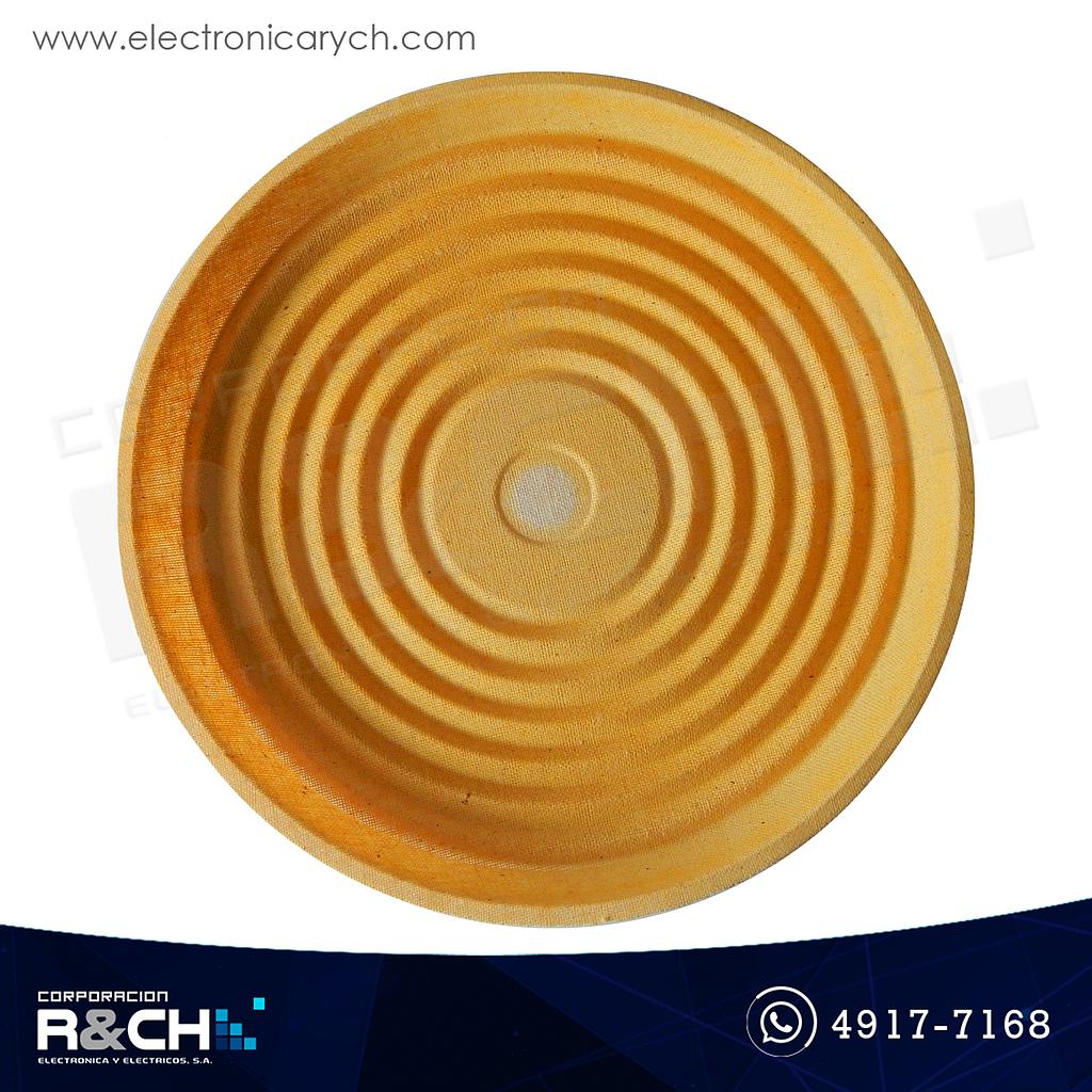 21-109 Membrana de Carton sin agujero con borde de 1.25cm