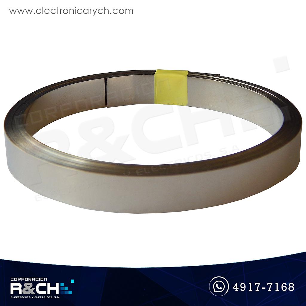 BT-T1010 Tira Acero Nickel Para Batería 18650 10mm
