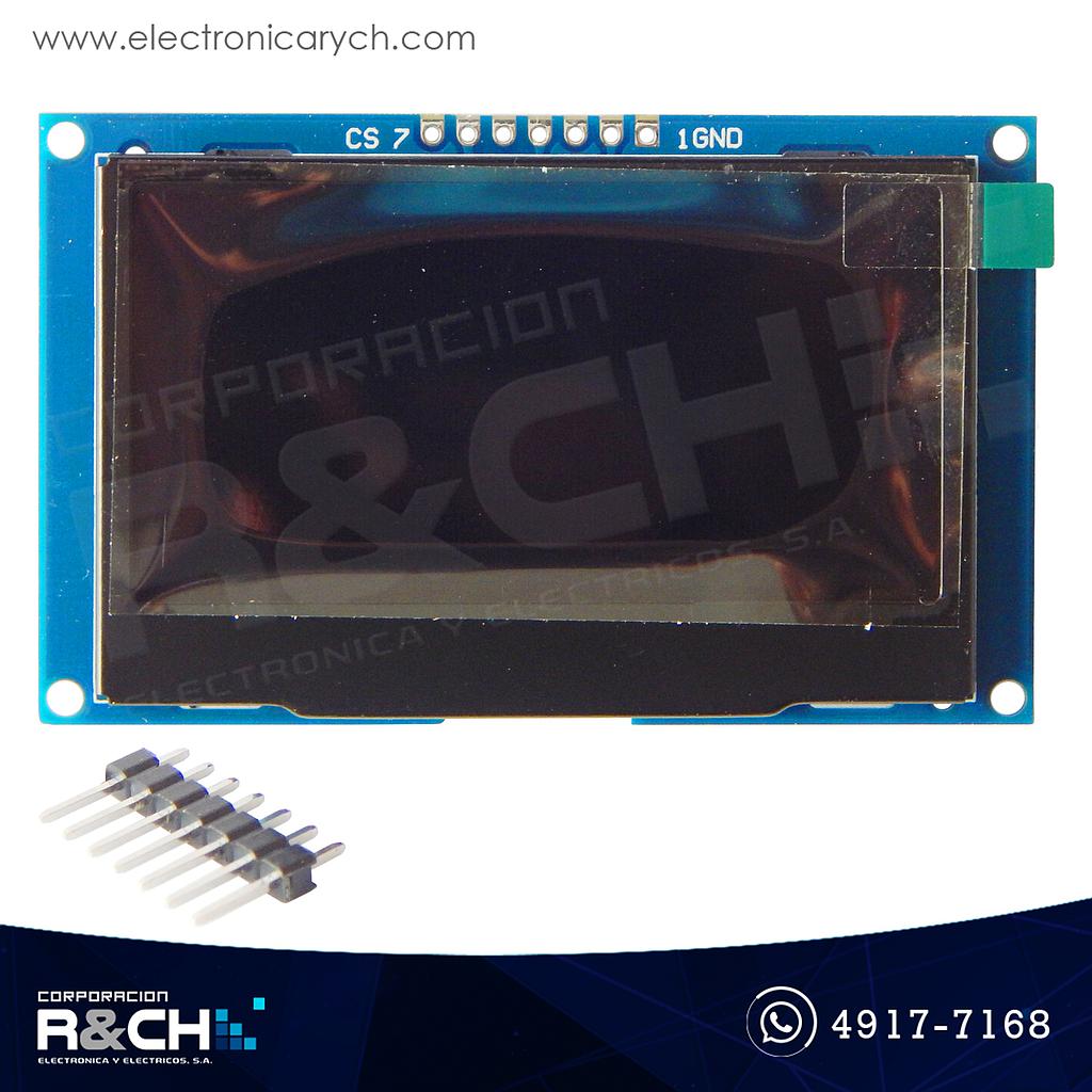 LCD-242W LCD Oled 2.42" Blanca