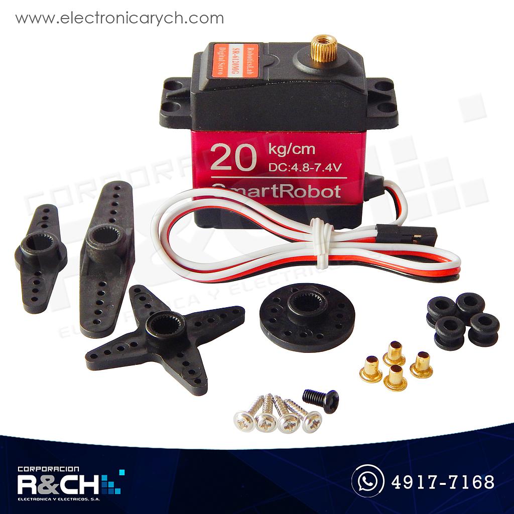 MT-6120MG Servo Motor Análogo 20kg-cm Engranje Metal