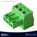 TN-3P381 Terminal Block + Plug 3P 3.81mm 8A presión