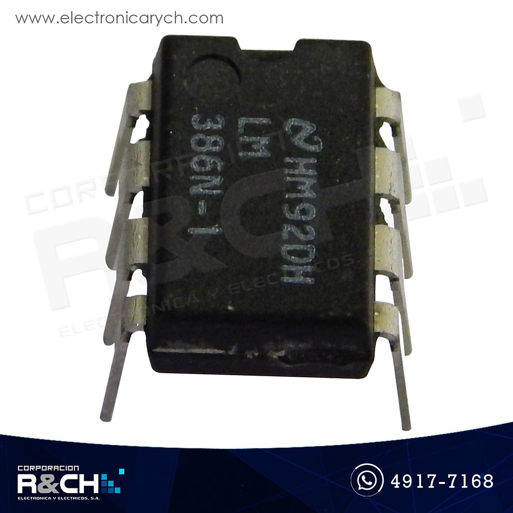 NTE823 Audio Amp Power output 1W 8 pin LM386