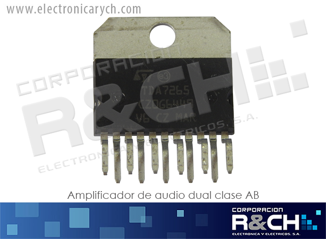 TDA7265 Audio amp TDA7265 25+25W st. c/mute