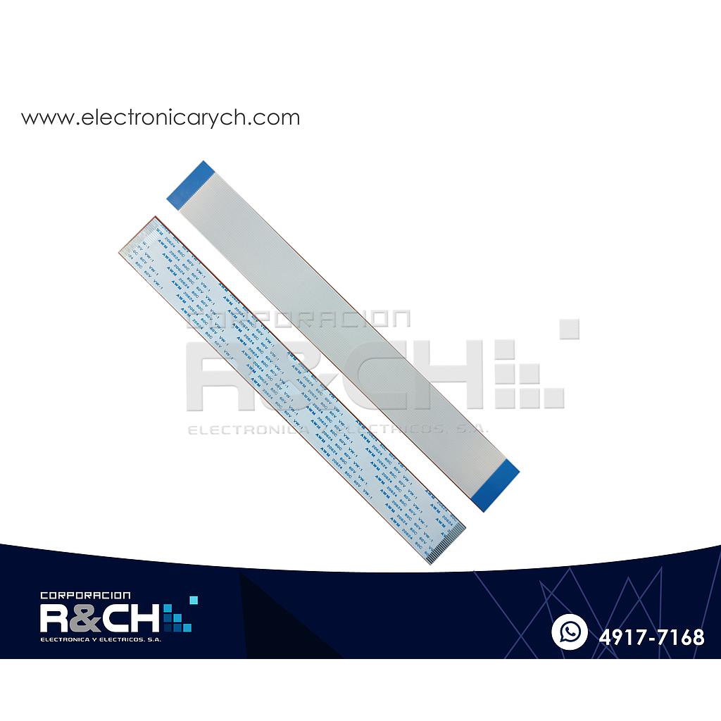 CB-24ML21 Cable FFC Mismo Lado 24 Lineas 1mmx20cm