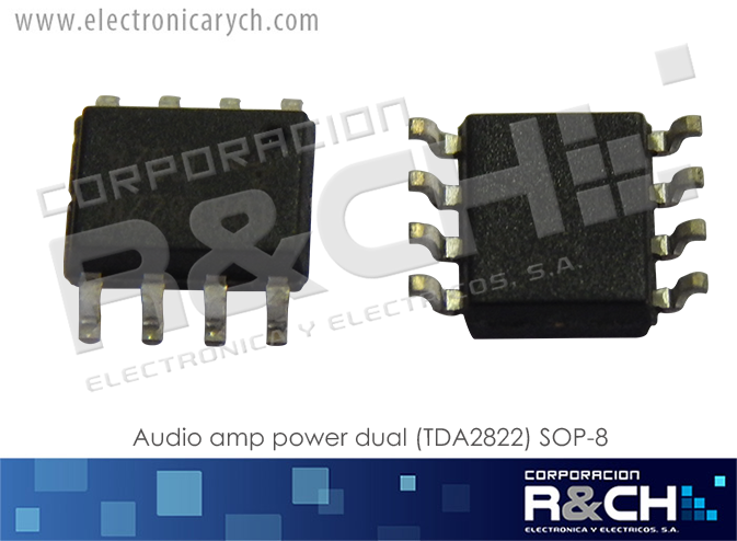 NTE7155S Audio amp power dual (TDA2822) SOP-8