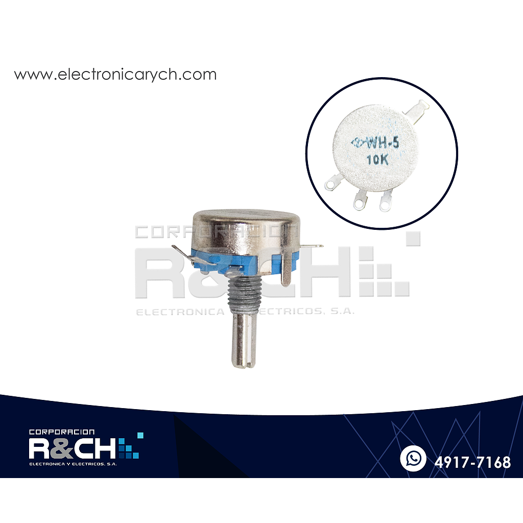 PT-10KH5 Potenciometro 10K ohm WH5-1A
