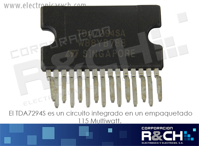 TDA7294SA Audion amp TDA7294SA 100W DMOS c/mute