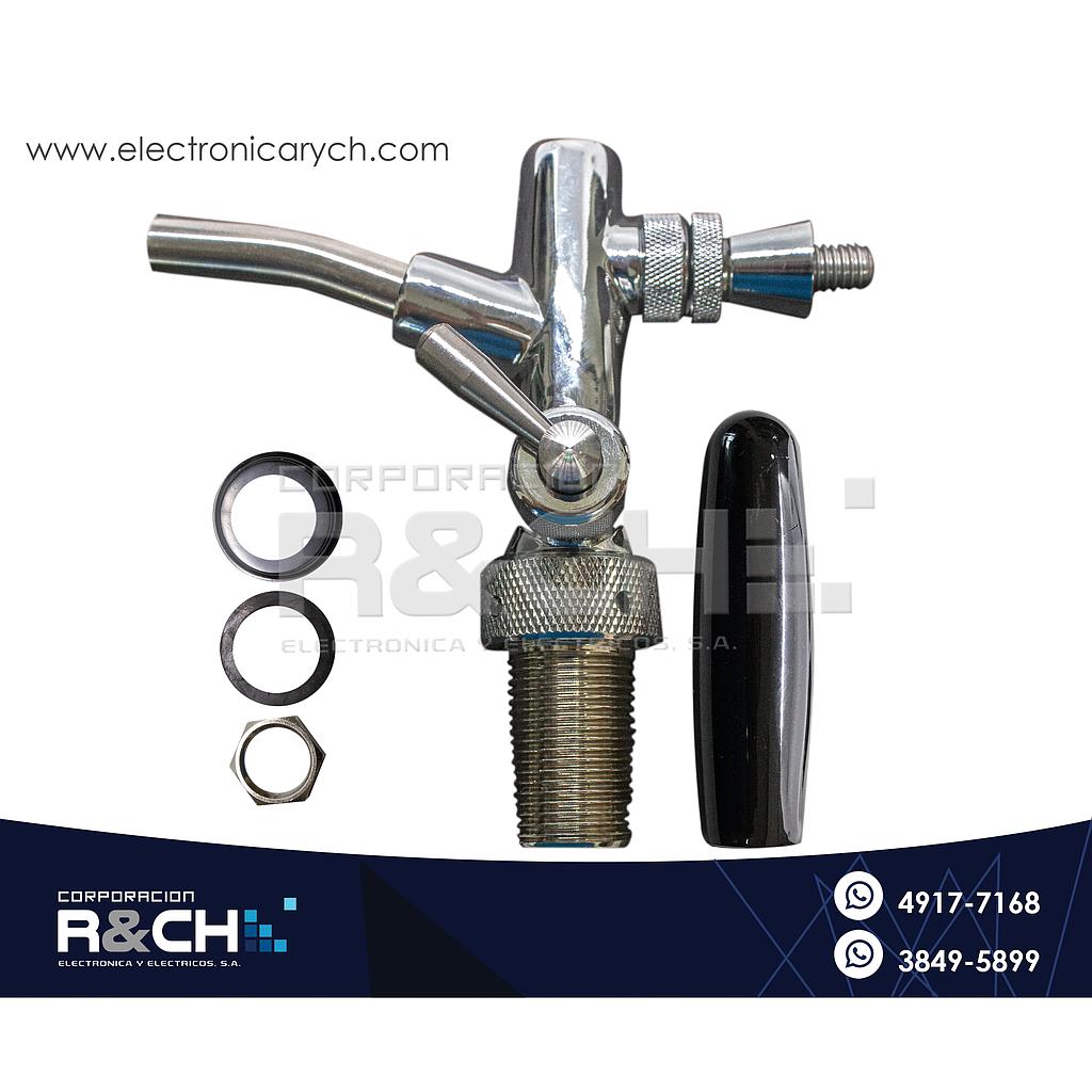 HM-149 Grifo Regulador de Caudal Inox Para Cerveza