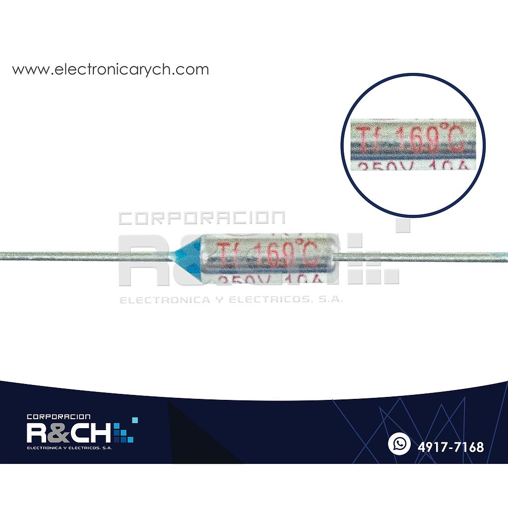 FT-169 Fusible Termico 169ºC 250V 10A
