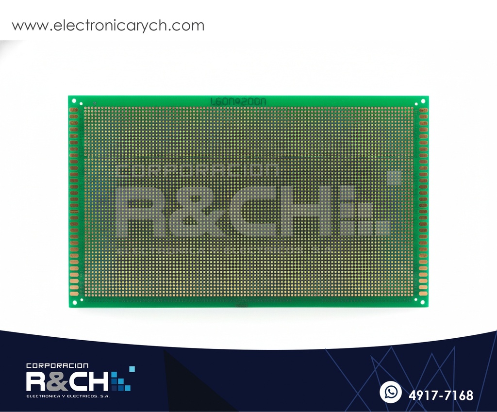 PC-1830F Placa Perforada 18x30cm Una Cara Fibra