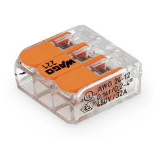CN-413 Conector 3 Vias Wago 221-413