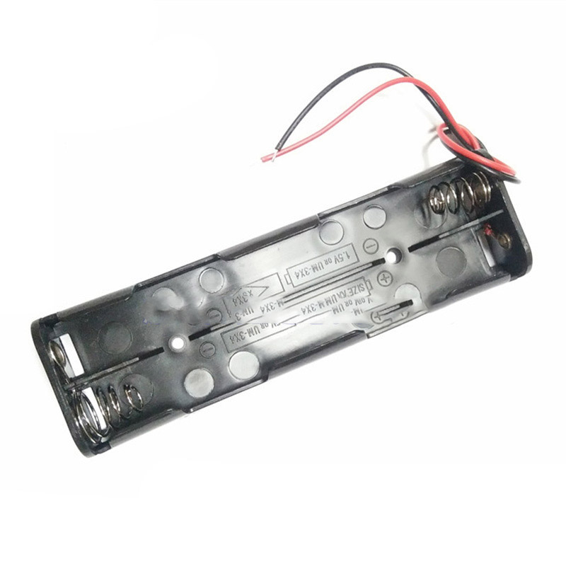 PR-B4XAAPL Porta Bateria 4xAA Alargado