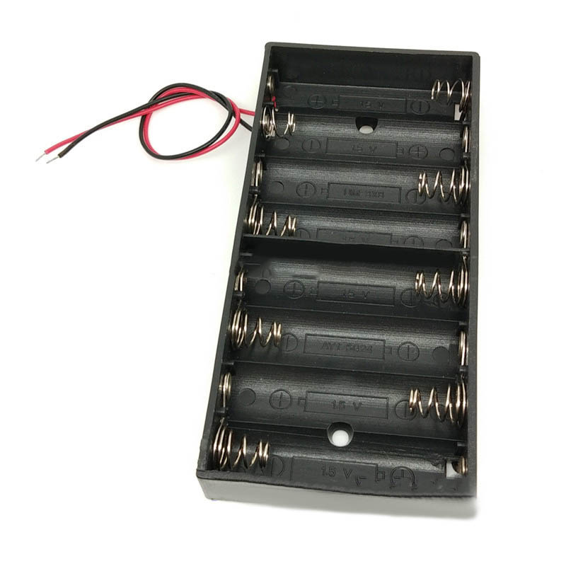 PR-B8XAAH Porta Bateria 8xAA Horizontal