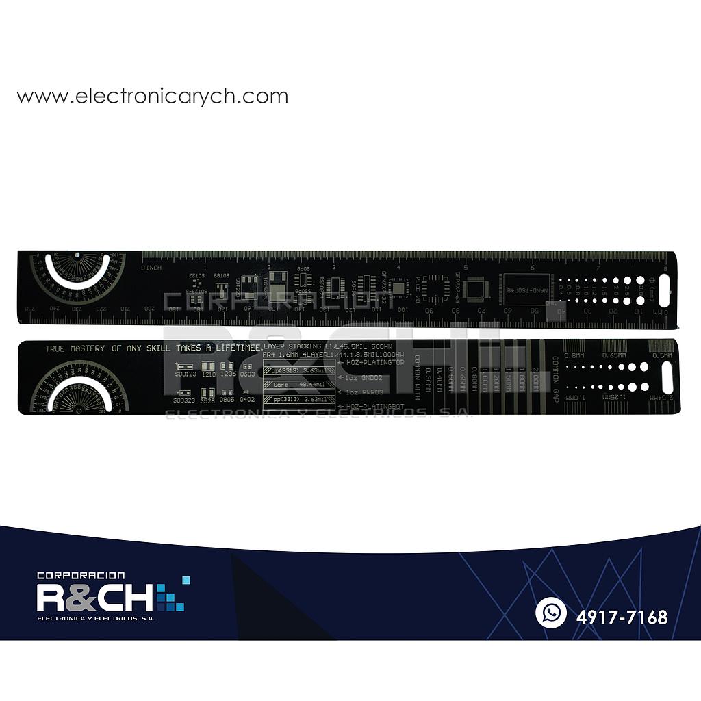 HM-R30 Regla Multifuncional PCB 30CM