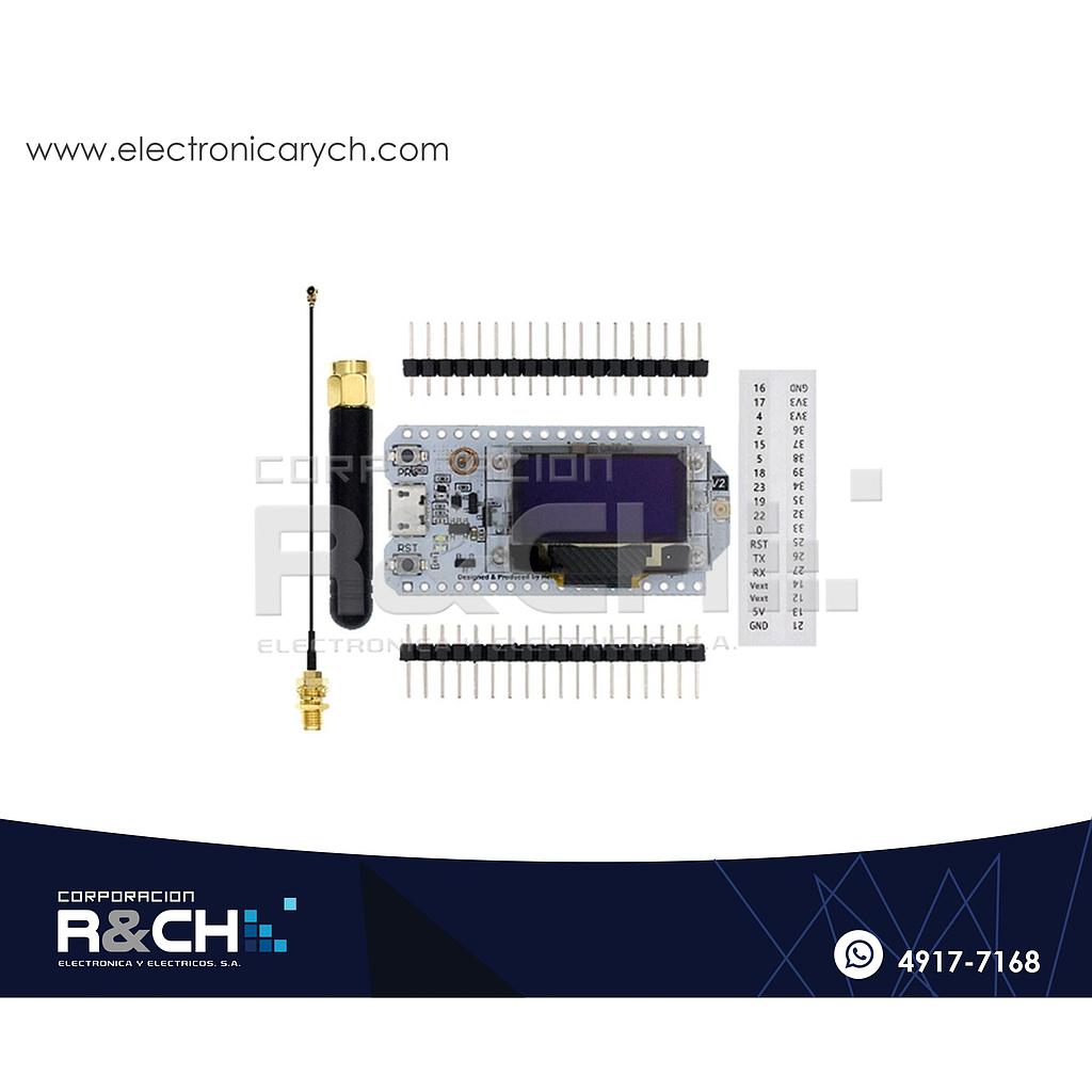 MD-Ra-32 Modulo de Desarrolo Lora Con ESP32 + SX1276 y Pantala Oled