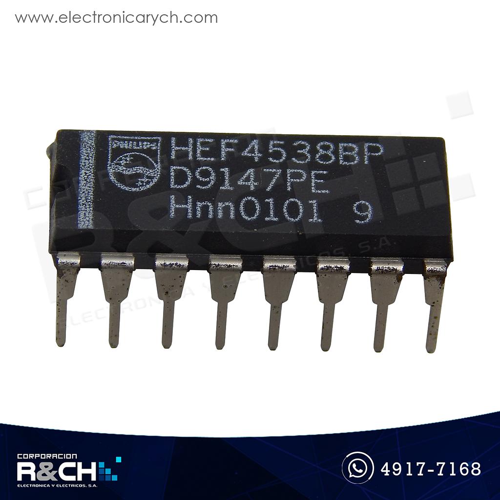 NTE4538B CMOS dual multivibrador