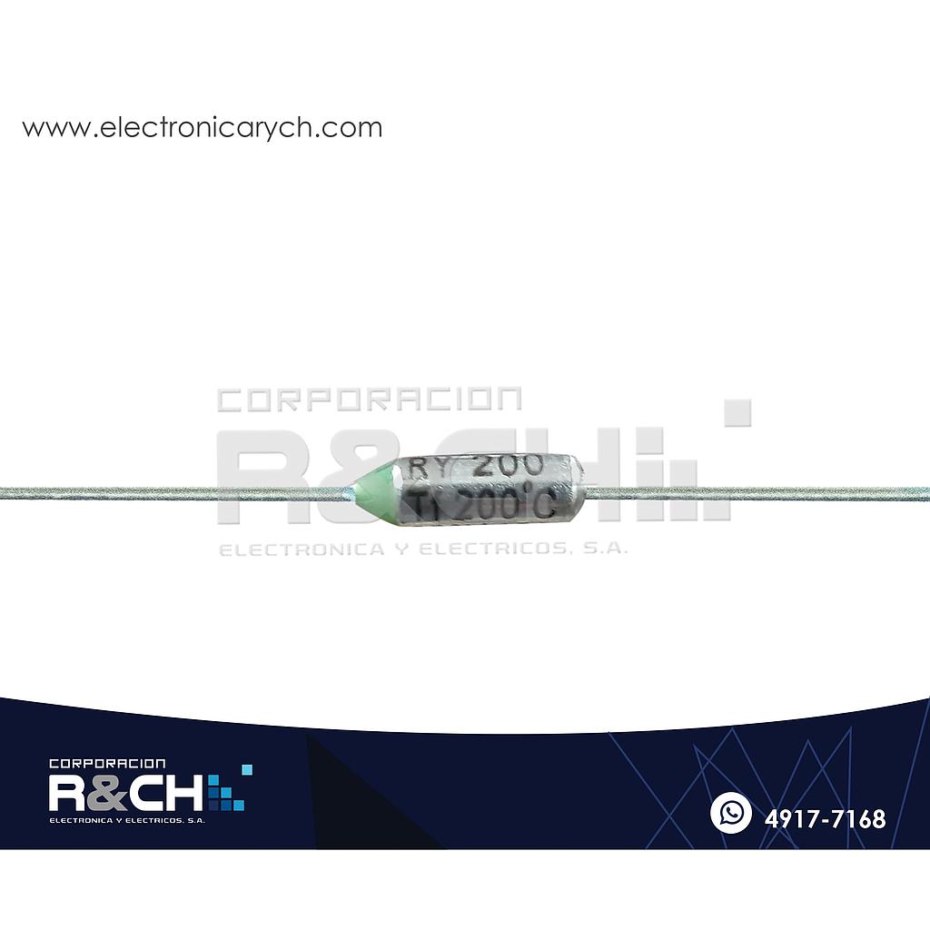 FT-200F Fusible Termico 200ºC 250V 15A