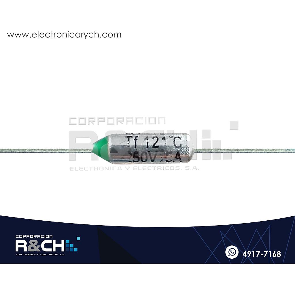 FT-121F Fusible Termico 121ºC 250V 15A