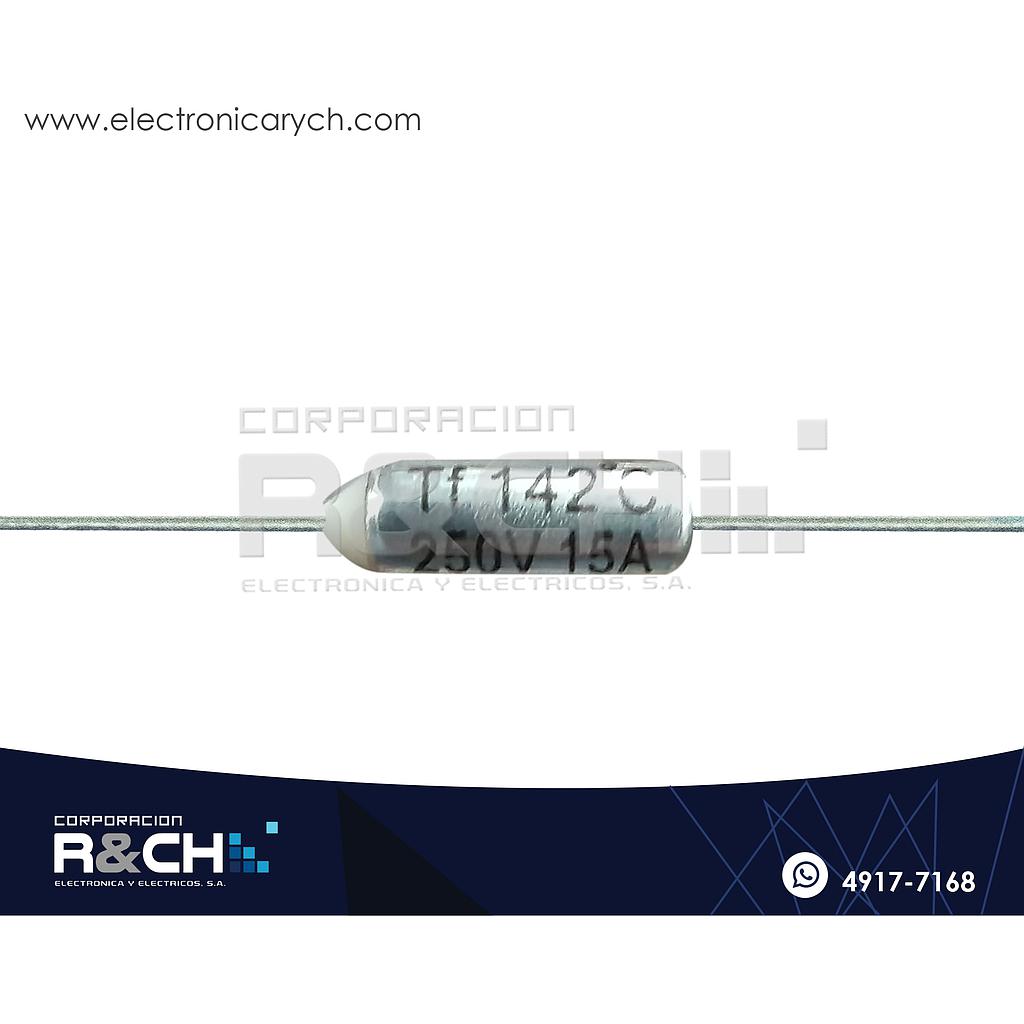 FT-142F Fusible Termico 142ºC 250V 15A