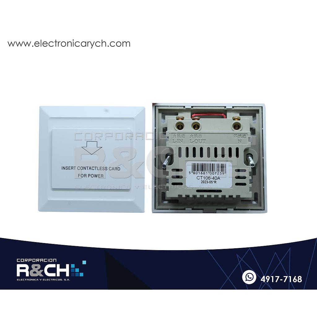 MD-5557 Modulo Switch Accionado con Tarjeta