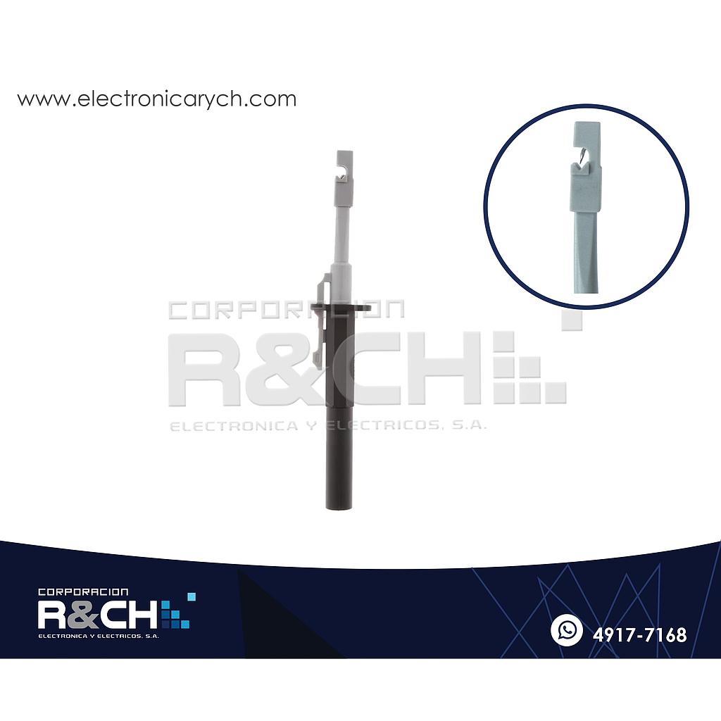 PU-489N Punta de Prueba con Clip de Perforacion Negro