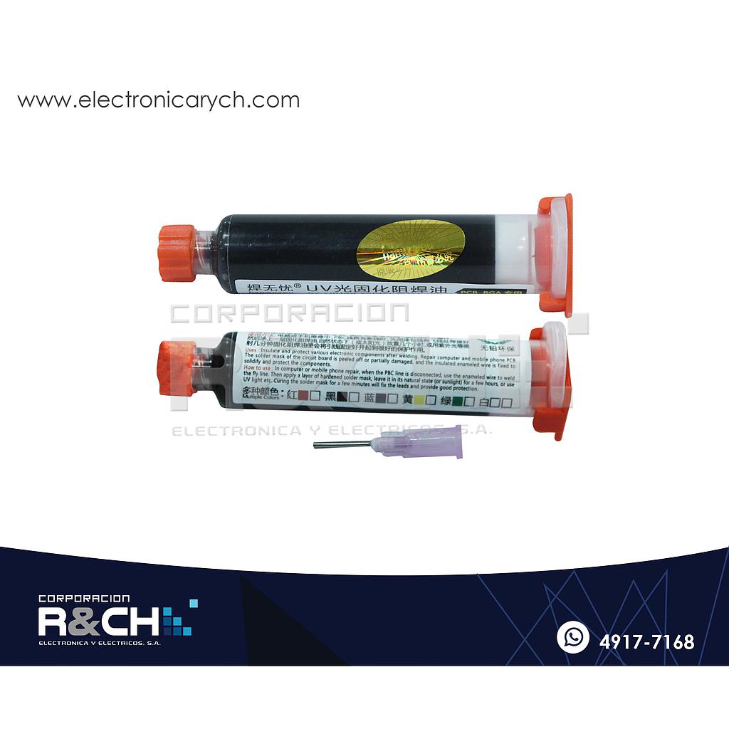 PS-900N Mascara Para Soldar 10cc Negro Geringa HWY-UVH900