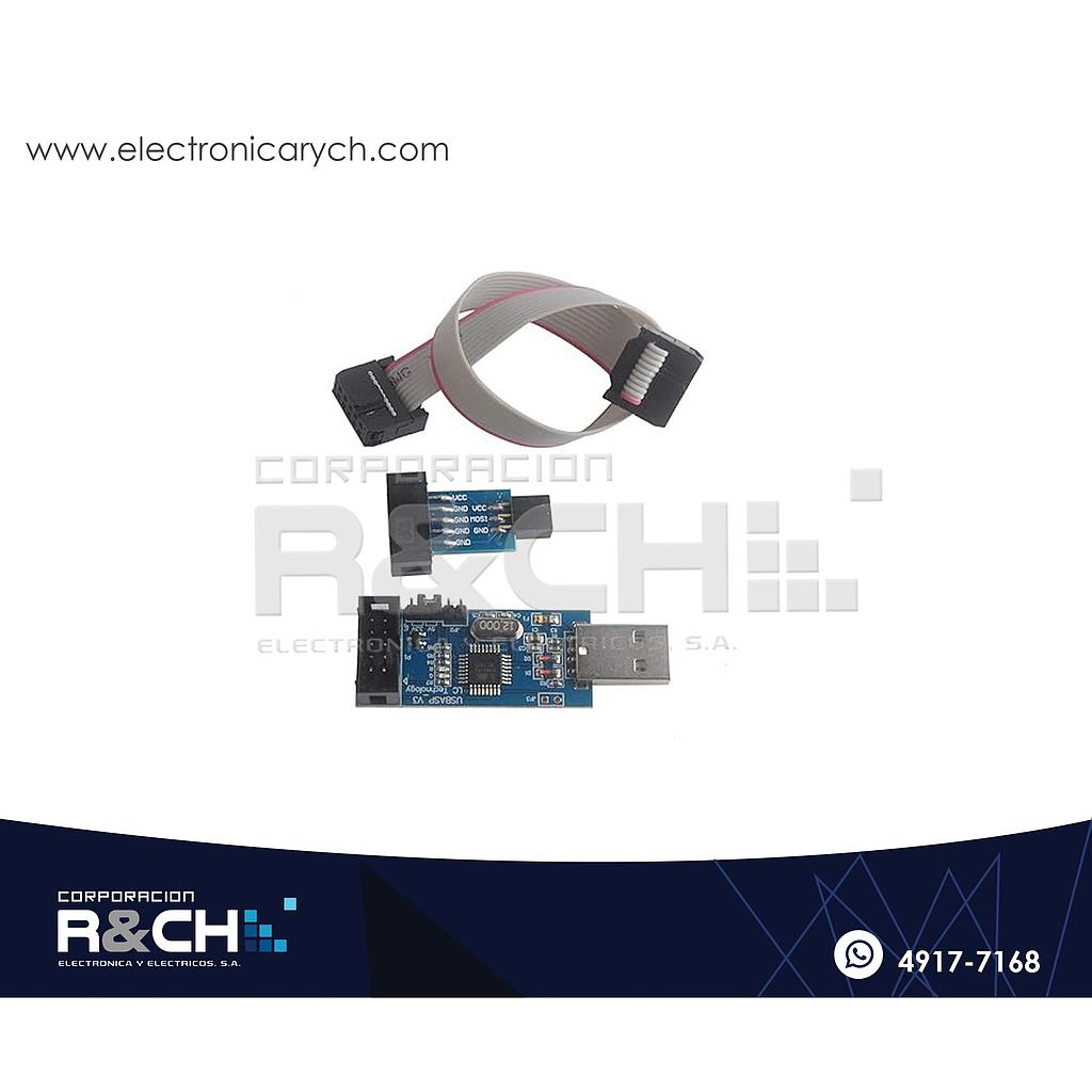 MD-LC-01 Modulo Programador ATMEL 51 AVR USBISP USBASP