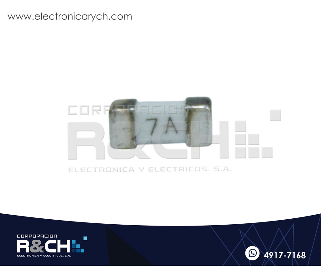 FS-1807 Fusible 7A SMD 1808 Accion Rapida