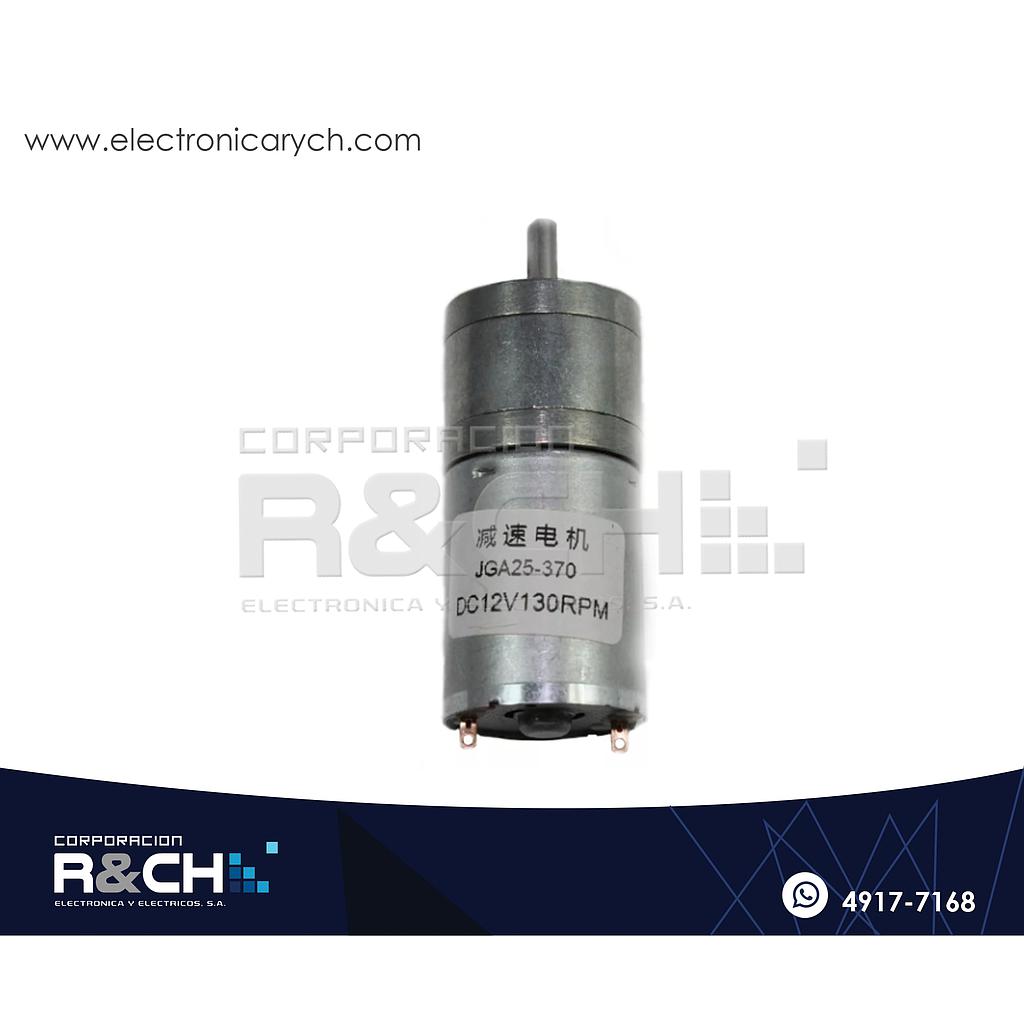 MT-370130-12 Motor DC Grande 12V 130RPM JGA25-370