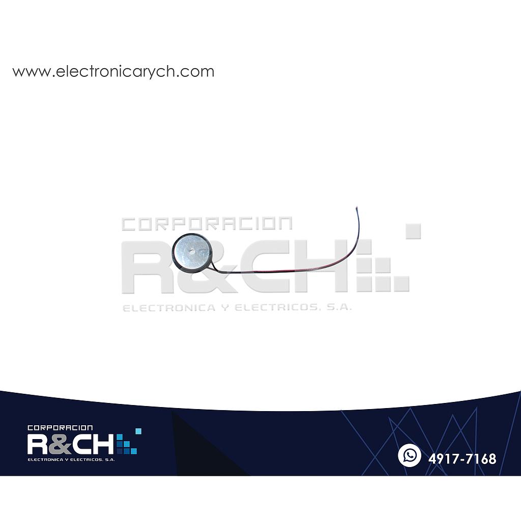 BC-16P Bocina 1W 16mm con Cable