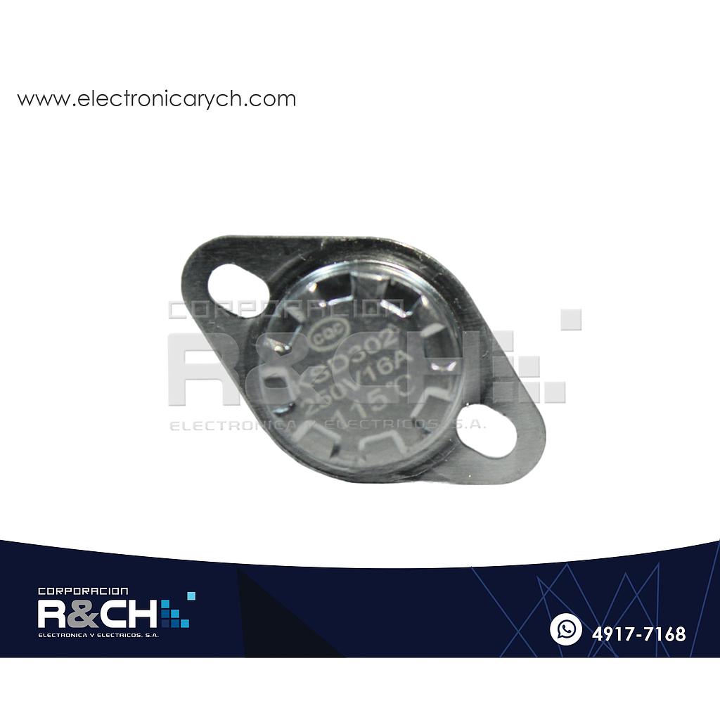 SW-302115 Switch Termostato 16A 250V 115º NC KSD302