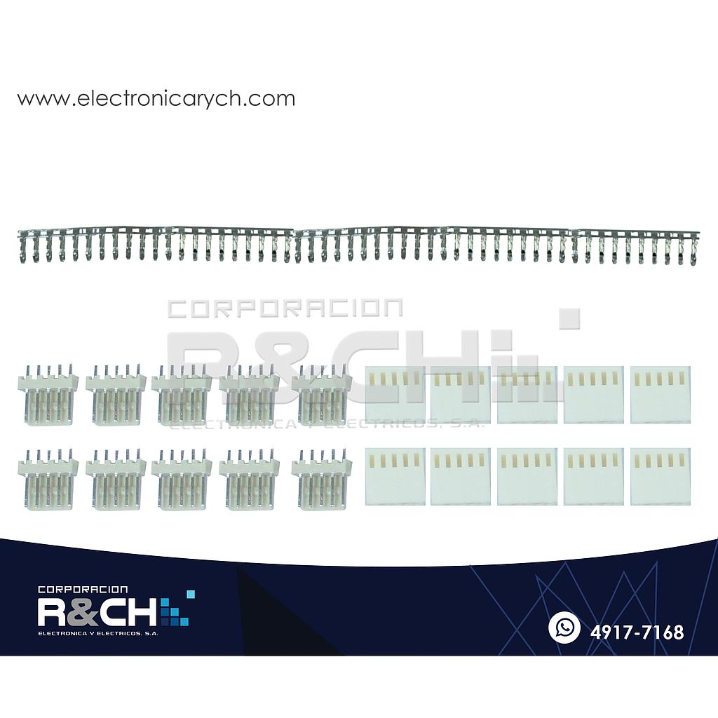 SX-KF-5 Set de Conectores 5 Pin 2.54mm Macho+Hembra