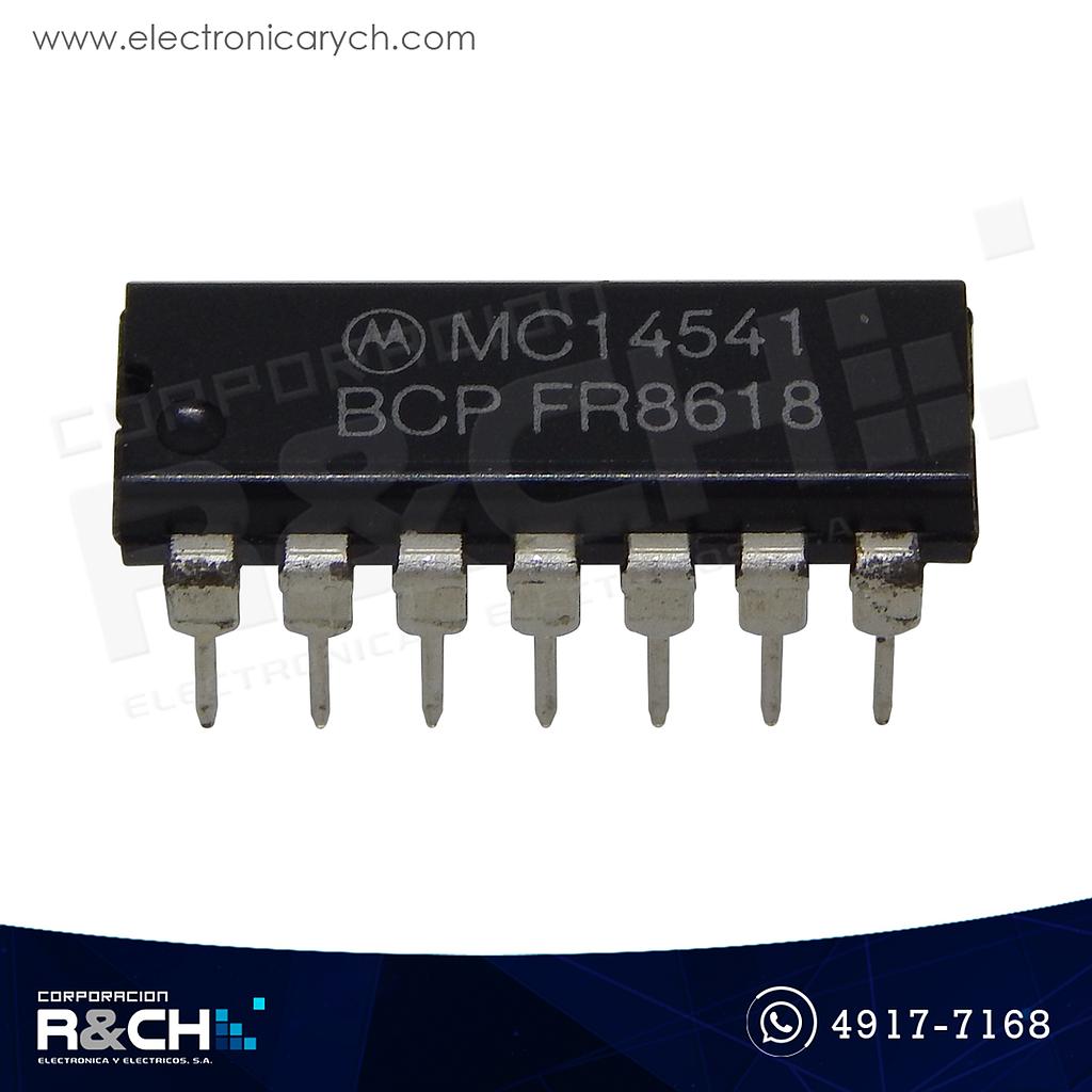 NTE4541B CMOS oscilador/time dual