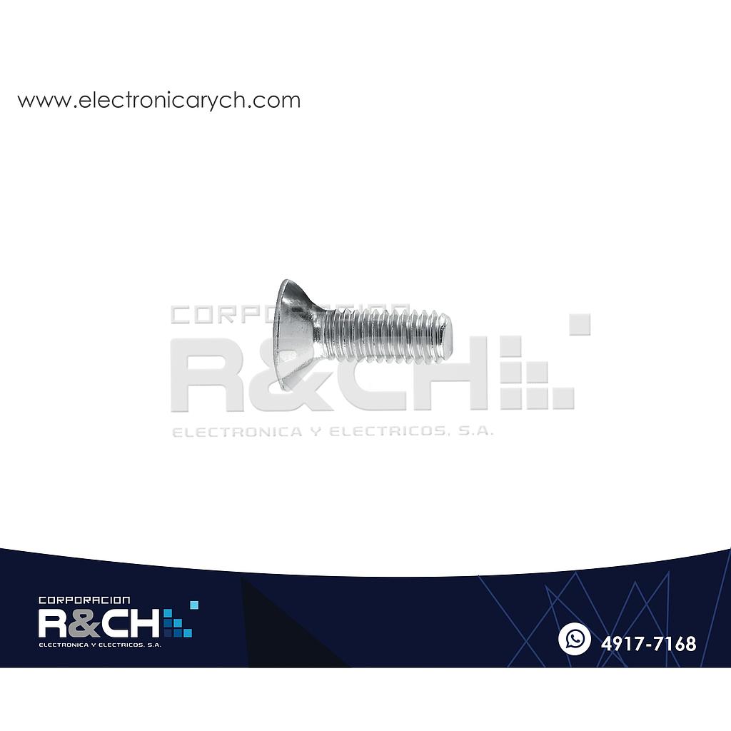 TOR-P420 Tornillo M4x20mm Cabeza Plana