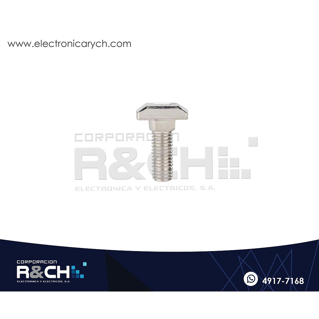 TOR-M516 Tornillo M5x16mm Cabeza Tipo Martillo Para perfil de Aluminio