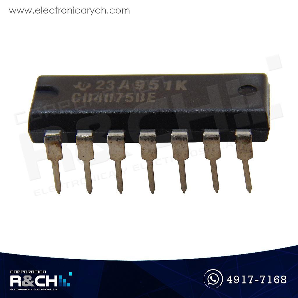 NTE4075B CMOS triple 3-input OR