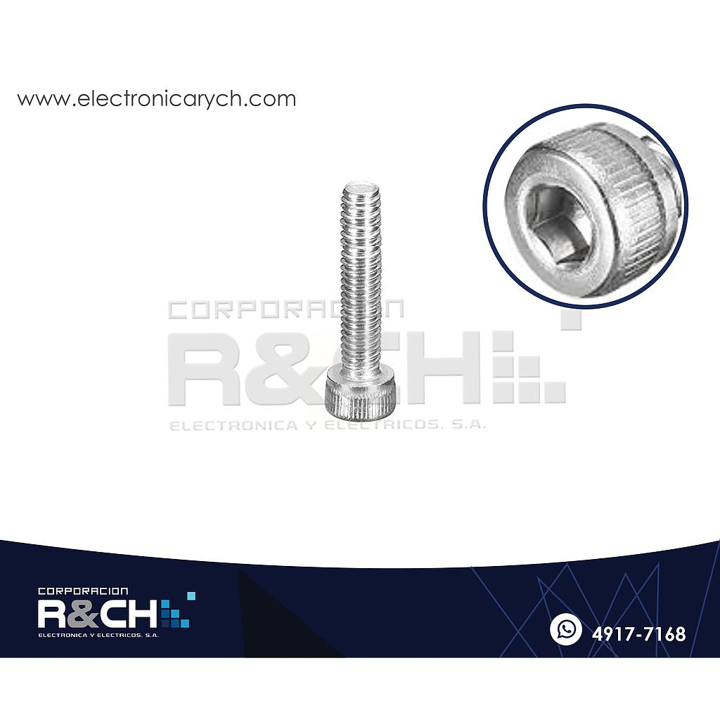 TOR-H322 Tornillo M3x22mm Cabeza Hexagonal interior