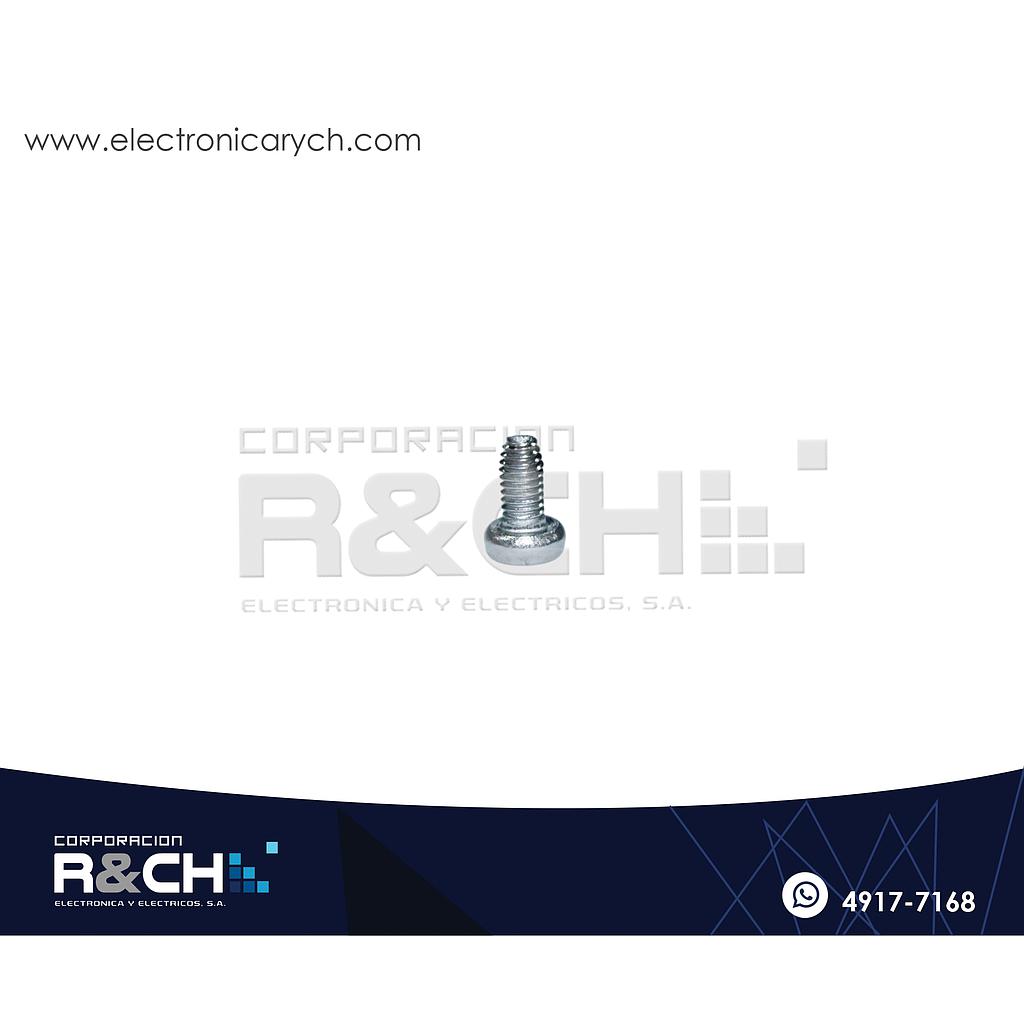 TOR-R312 Tornillo M3x12mm Cabeza Redonda