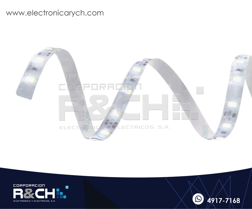 LD-50TB67 Tira LED 5050 Flexible Blanco Para Exterior 12V IP67 5m