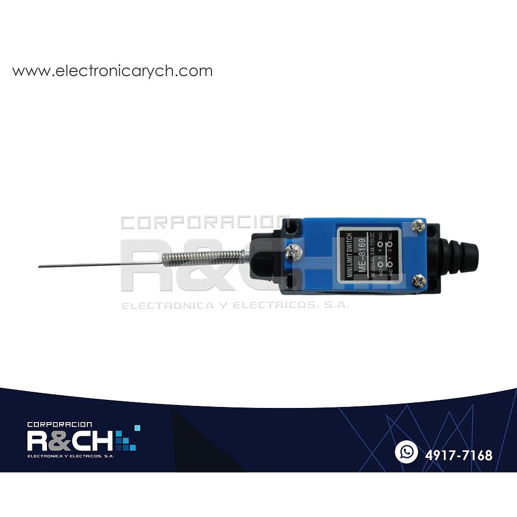 SW-8169 Switch Limit con Brazo Tipo Resorte NO/NC ME-8169