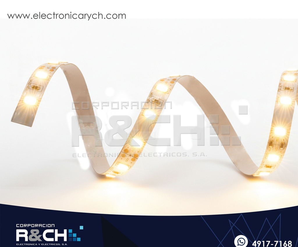 LD-2811BC Tira LED Blanco Calido IP30 Para interior  WS2811 12Vdc 30 Leds/m