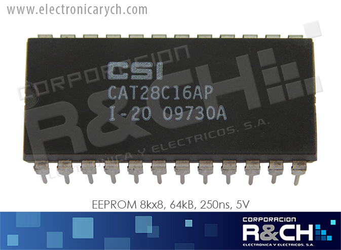 CAT28C65B EEPROM 8kx8, 64kB, 250ns, 5V