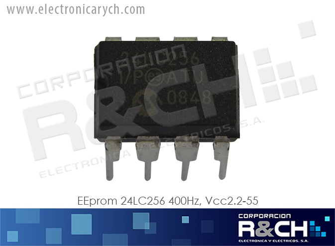 24LC256 EEprom 24LC256 400Hz, Vcc2.2-55
