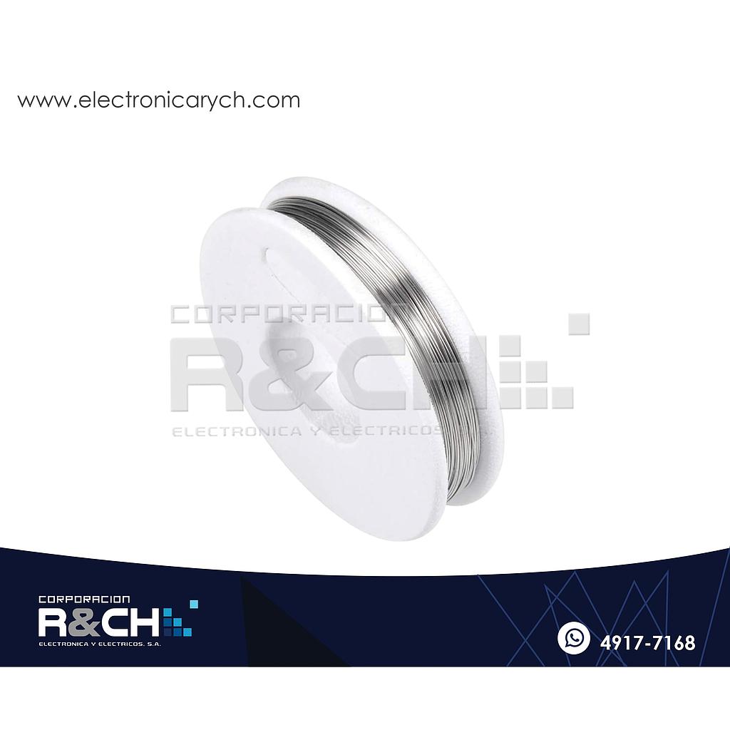 AL-24NI Alambre Nicrom 0.5mm, pie
