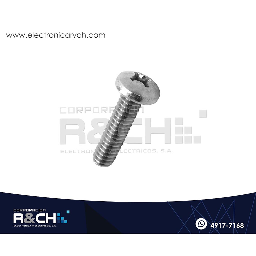 TOR-R420 Tornillo M4x20mm Cabeza Redonda