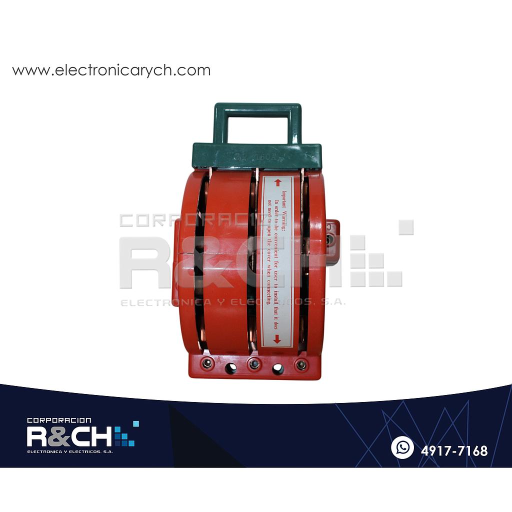 SW-3160 Switch o Transferencia tipo Cuchilla 3 Fases 160A Porcelana