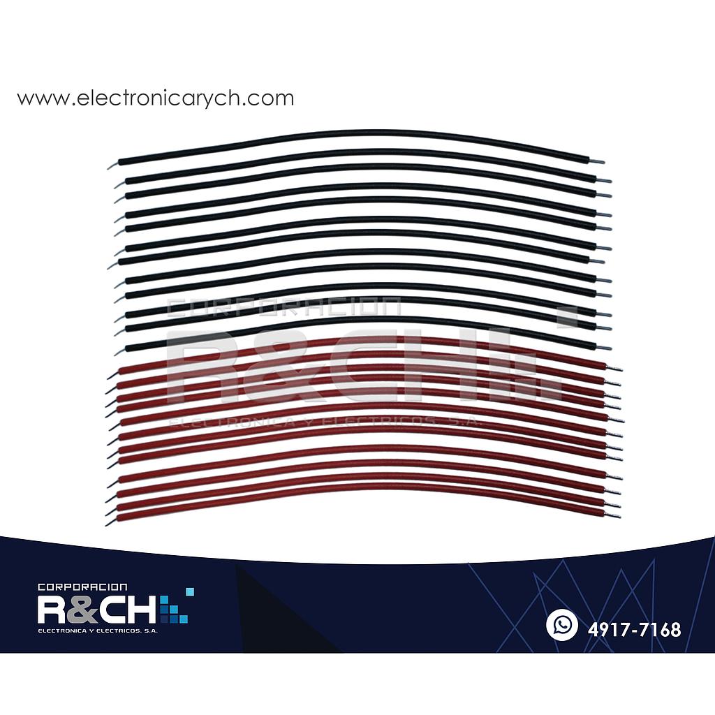 SX-100BN Set de Cables para Protoboard 10cm 100mA